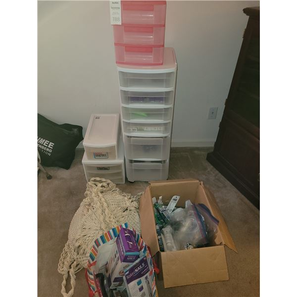 Storage Containers, Macrame A