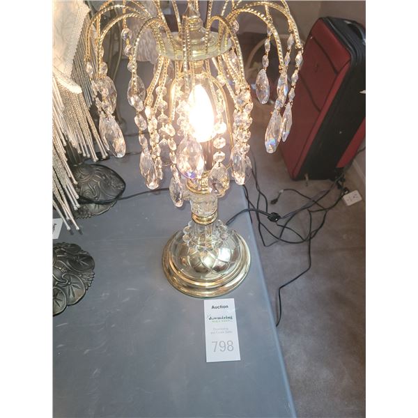 Glass lamp A