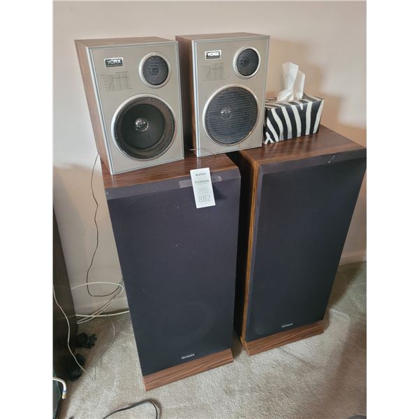Fisher, York speakers, A