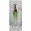 Image 2 : Antique Cut Glass Perfume Atomizer Bottle