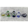 Image 4 : Collection of Blown Glass Paperweights