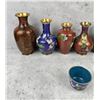 Image 2 : Collection of Chinese Cloisonne Vases
