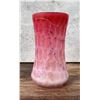Image 1 : Victorian Cased Satin Coin Dot Cranberry Vase