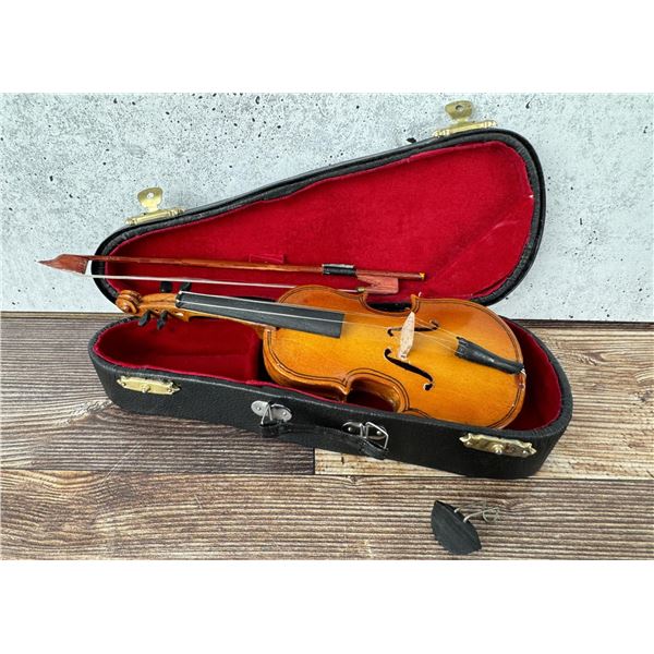 Miniature Violin In Case
