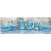 Image 1 : Northwood Blue Chrysanthemum Sprig Table Set