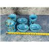 Image 8 : Northwood Blue Chrysanthemum Sprig Table Set