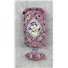 Image 1 : Chinese Enamel On Copper Tray & Dish