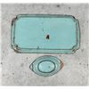 Image 2 : Chinese Enamel On Copper Tray & Dish
