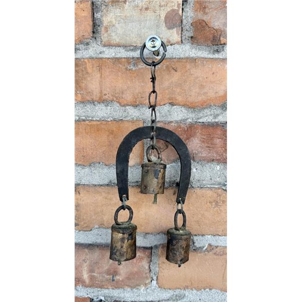 Montana Ranch Made Folk Art Metal Wind Chime