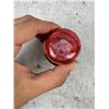Image 5 : Victorian Enameled Cranberry Glass Dresser Box