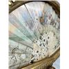 Image 4 : Framed Victorian Hand Painted Fan