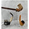 Image 6 : Collection of Austrian Swiss Alpine Smoking Pipes