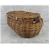 Image 3 : Decorative Wicker Fishing Creel