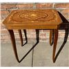 Image 3 : Italian Music Box Inlaid Table