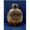 Image 2 : Chinese Tigers Eye Carved Snuff Bottle