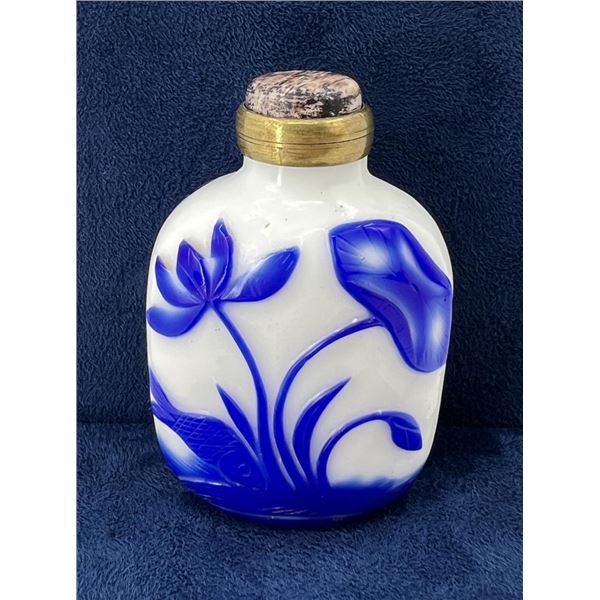Chinese Peking Glass Snuff Bottle
