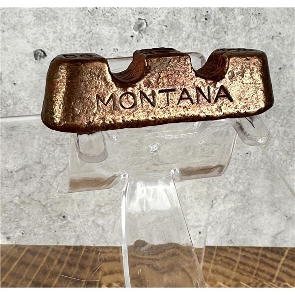 Montana Copper Company Do It Now Ingot