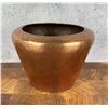 Image 1 : Arts & Crafts Hammered Copper Planter Pot