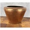 Image 2 : Arts & Crafts Hammered Copper Planter Pot