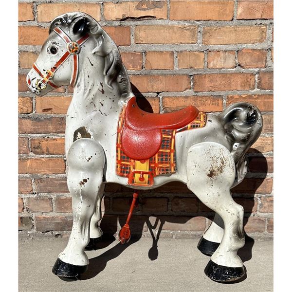 Vintage Mobo Bronco Ride On Horse Toy