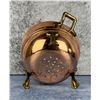 Image 4 : Brass & Copper Colander