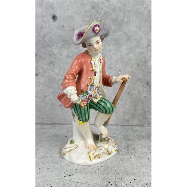 Meissen Porcelain Farm Boy Figurine