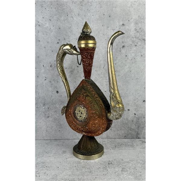 Tibetan Buddhist Copper Ritual Teapot