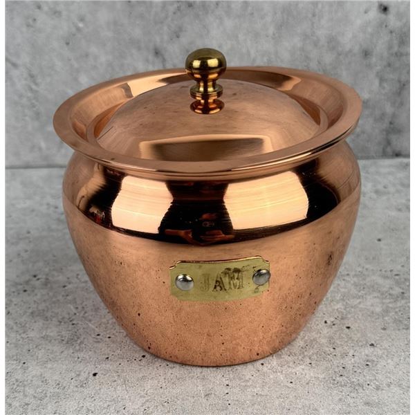 Copper Jam Pot