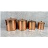 Image 2 : Copper Kitchen Canister Set