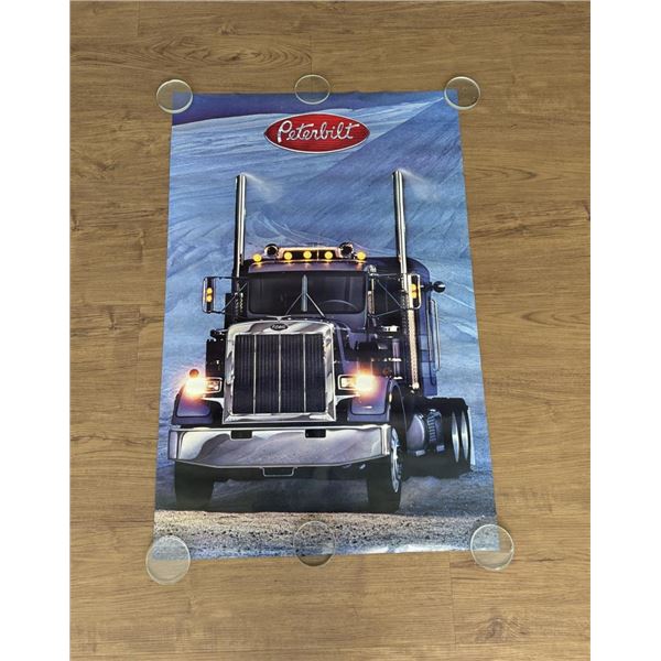 1981 Peterbilt Semi Truck Poster
