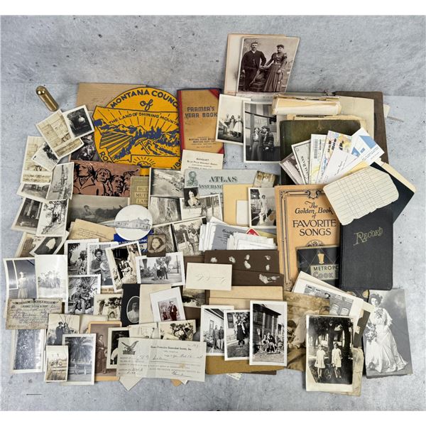 Collection Of Western Photos And Ephemra