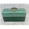 Image 7 : Grip Loc Metal Fishing Tackle Box & Contents