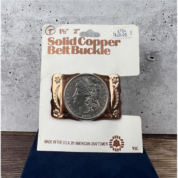 Bell Trading Post Morgan Dollar Belt Buckle