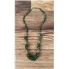 Image 2 : Middle Eastern Green Jade Cluster Necklace