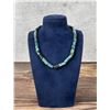 Image 1 : Navajo Turquoise Cylinder Bead Necklace