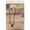 Image 2 : Sterling Silver Onyx Shooting Star Necklace