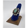 Image 1 : Navajo Sterling Silver Turquoise Ring