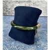 Image 1 : Chinese Green Jade Bangle Bracelet
