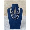 Image 1 : Group Of Sterling Silver Necklaces