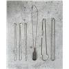 Image 2 : Group Of Sterling Silver Necklaces
