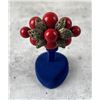 Image 1 : Miriam Haskell Red Berry Brooch