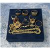 Image 2 : 10k Gold Jewelry Scrap Lot