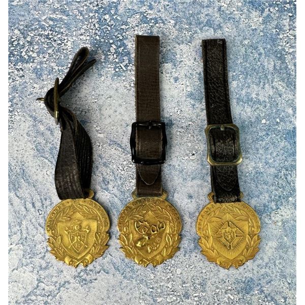 Antique Fraternal Masonic Watch Fobs