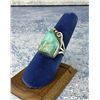 Image 1 : Navajo Sterling Silver Turquoise Ring