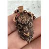 Image 3 : Copper Buffalo Head Key Chain