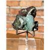 Image 1 : Druzy Quartz on Chrysocolla Arizona Specimen