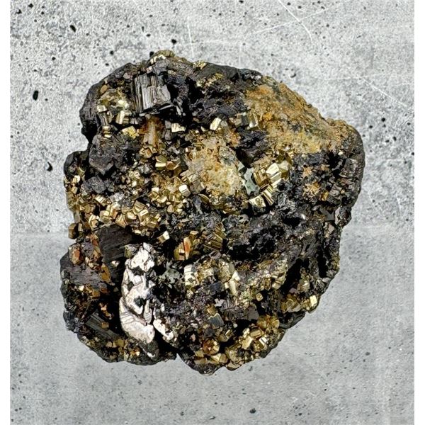 Iridescent Pyrite Enargite Butte Montana Specimen