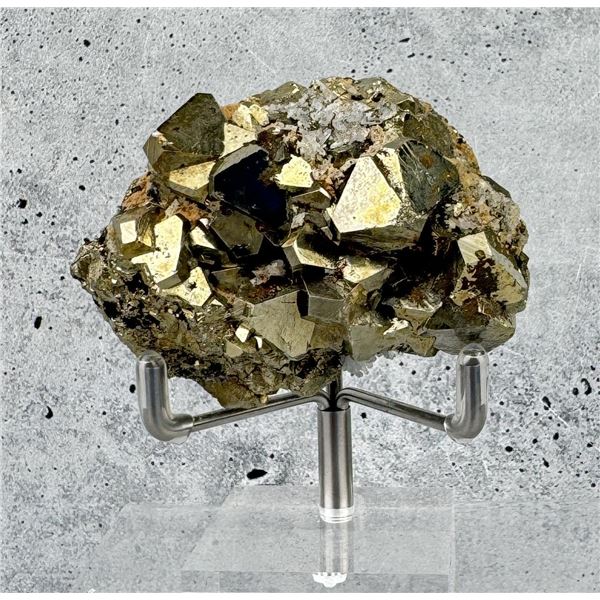 Pyrite on Sphalerite Butte Montana Specimen