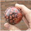 Image 1 : Red Cobra Ocean Jasper Sphere