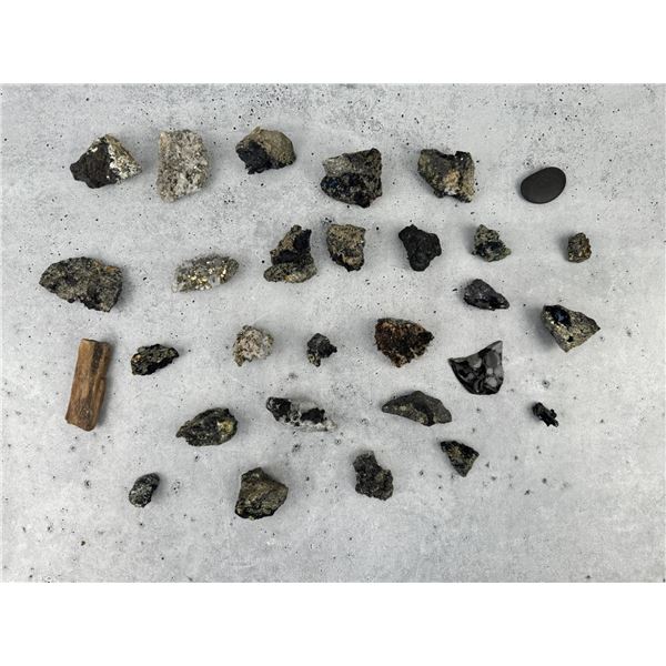 Enargite Pyrite Bornite Butte Montana Specimens
